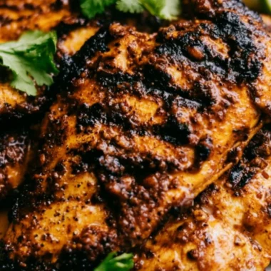 Flavorful chicken taco marinade ingredients mixed in a bowl