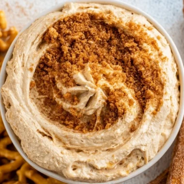 Delicious churro dip served with cinnamon sugar and chocolate sauce.