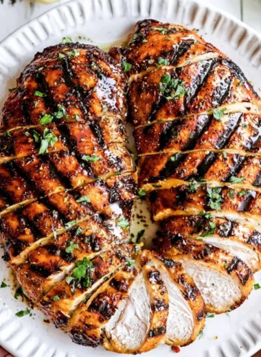 Flavor-packed chicken marinade for grilling with savory and tangy notes.
