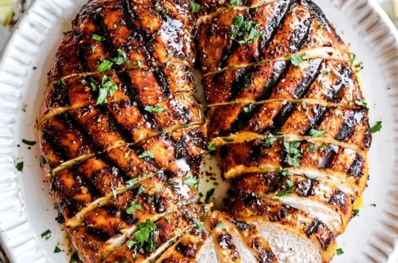 Flavor-packed chicken marinade for grilling with savory and tangy notes.
