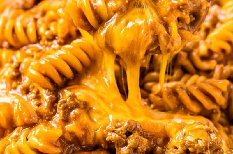 Creamy Enchilada Pasta served in a bowl, showcasing vibrant colors and texture.