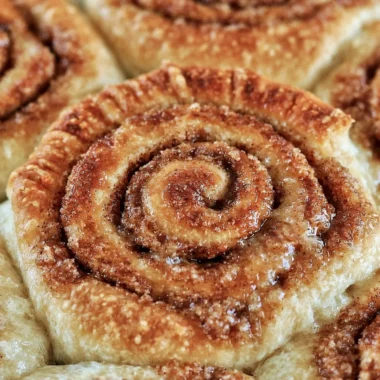 Delicious easy one hour cinnamon rolls fresh out of the oven