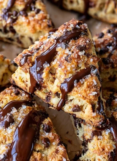 Fluffy sourdough scones made with sourdough discard