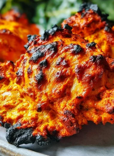 Delicious Tandoori Chicken marinated in spices and grilled to perfection