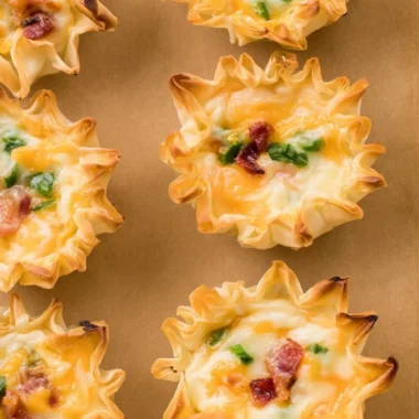 A delicious platter of homemade jalapeño popper cups filled with cream cheese.
