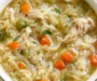 Lemon Chicken Orzo Soup